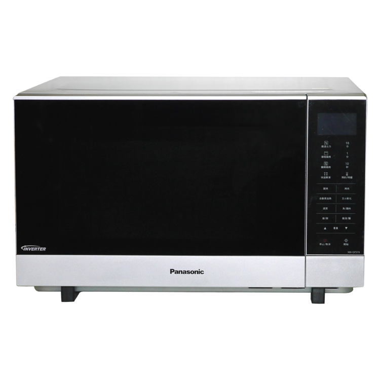 Panasonic 國際 27L 平台式變頻燒烤微電腦微波爐(NN-GF574)