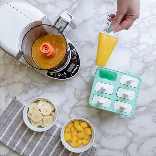 【樂森藥局】babybrezza Food Maker Deluxe 副食品自動料理機 蒸煮 蒸煮+攪碎 攪碎 三大功能