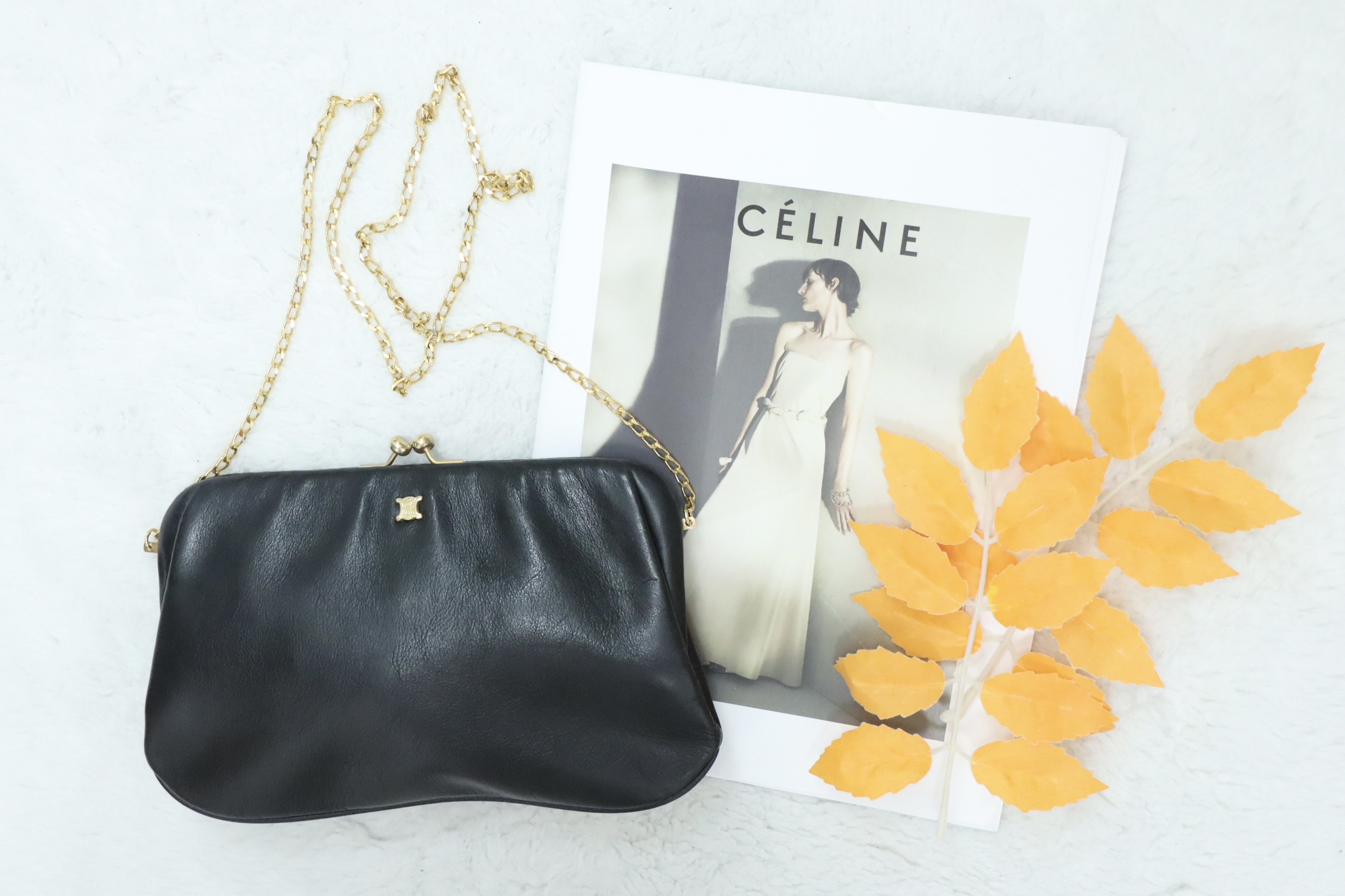 Celine 黑色雲朵側孭袋🖤