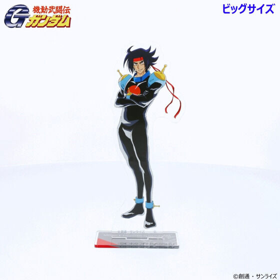 Pbandai 預訂2024/6月 機動武闘伝Gガンダム ビッグアクリルスタンド 第二弾 （全11種）大size