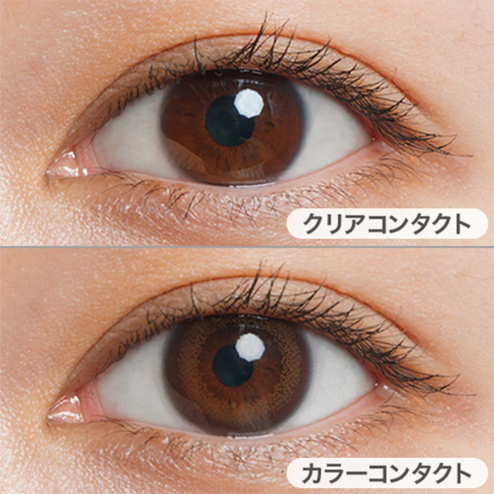 [日拋] LuMia Comfort 1 Day Loose Black 每日拋棄型有色彩妝隱形眼鏡｜每盒10片