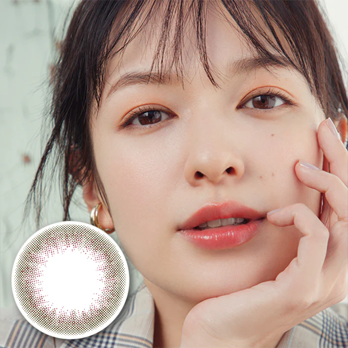 [日拋] LuMia Comfort 1 Day Mallow Khaki 每日拋棄型有色彩妝隱形眼鏡｜每盒10片