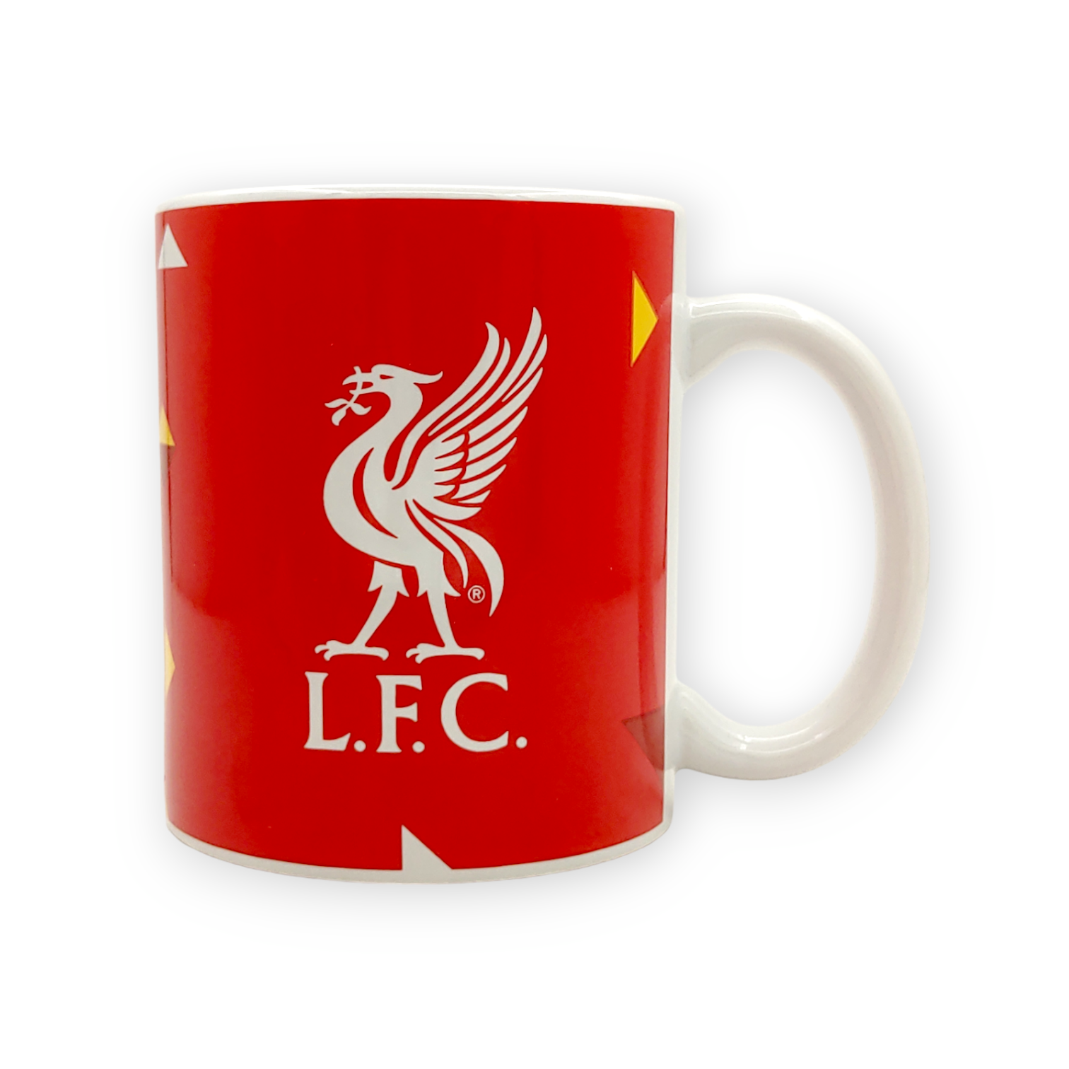 利物浦紅色菱形花紋水杯