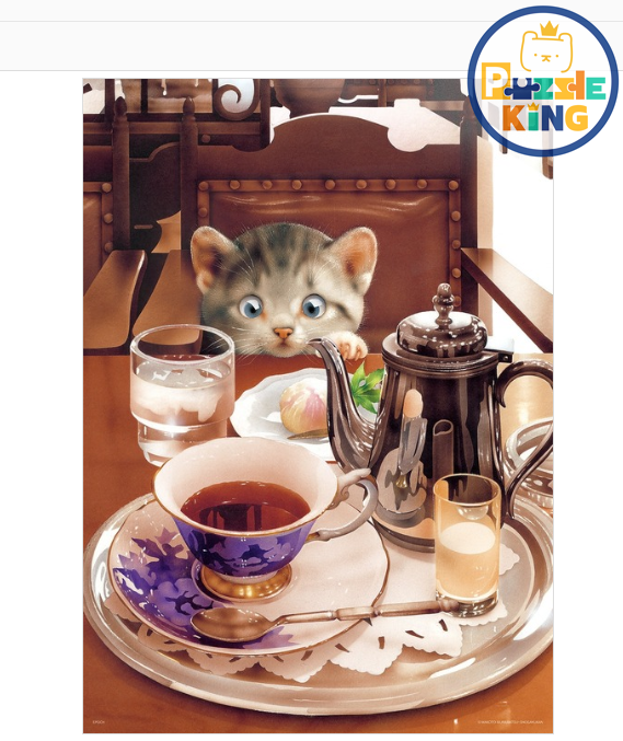 下午茶時的小貓