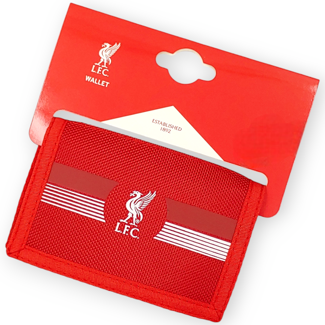 利物浦紅色橫間運動銀包
