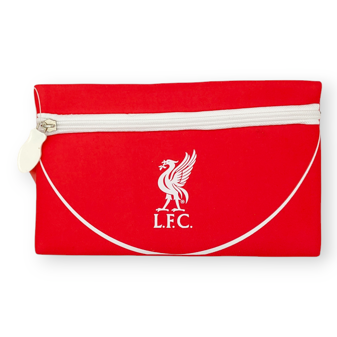 利物浦紅色白線筆袋