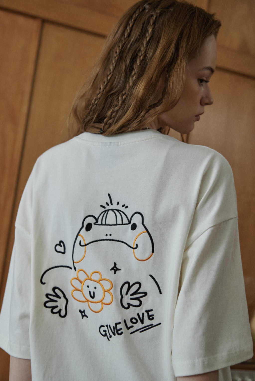 韓國🇰🇷連線 CPGN STUDIO 青蛙王子短T 刺繡 短袖 白色 綠色(任買兩件711免運)/預購