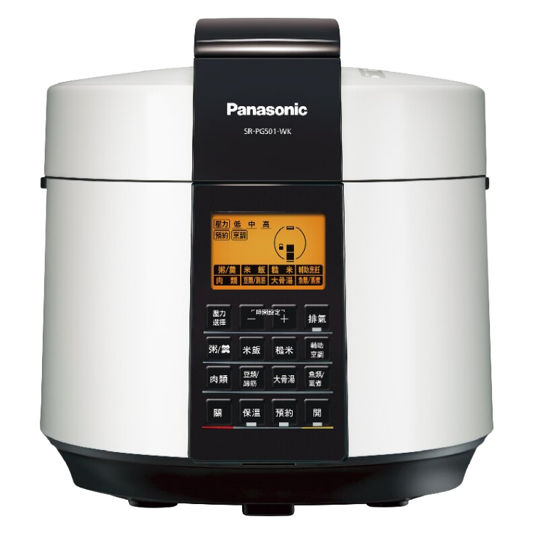 Panasonic 國際 5L微電腦壓力鍋(SR-PG501)