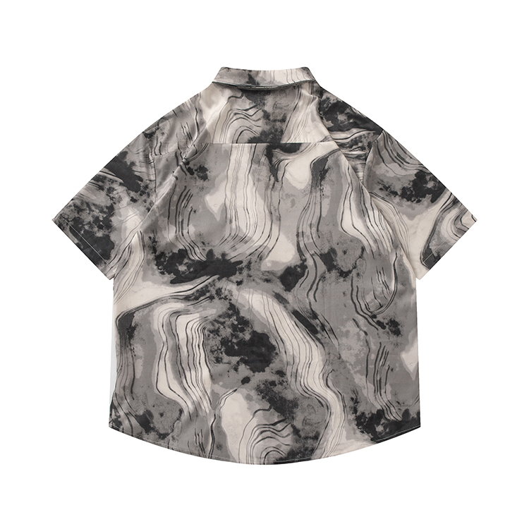 花襯衫 水墨 意識流