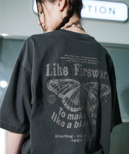 韓國🇰🇷連線 CPGN STUDIO 蝴蝶短T 復古美式短T 短袖 寬鬆 2色(任買兩件711免運)/預購