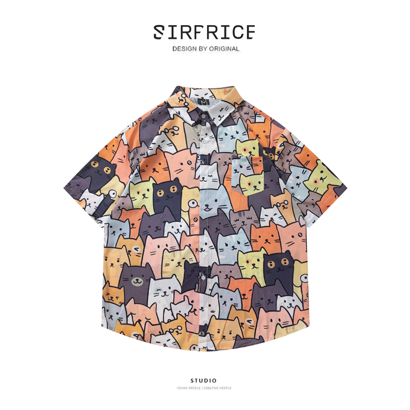 花襯衫 眼花貓貓