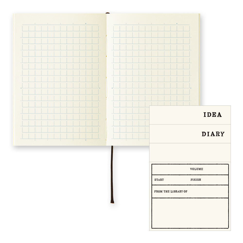 MD Notebook 筆記本 A7 方格