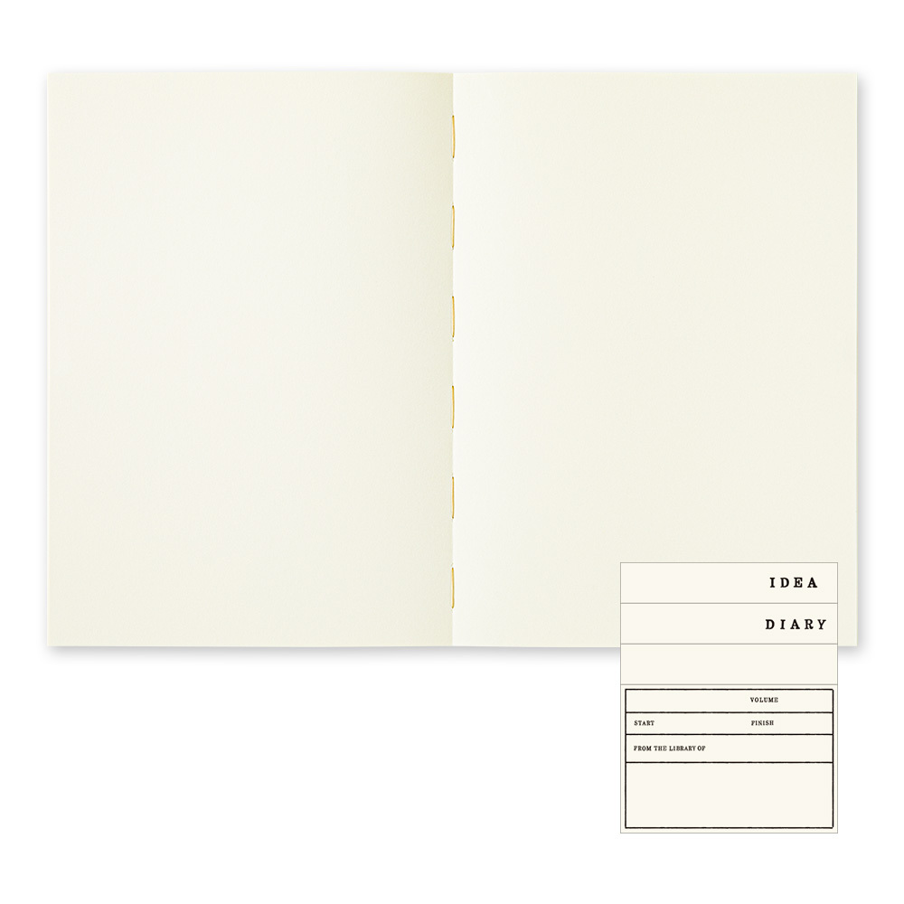 MD Notebook 筆記本 厚紙 A5 空白