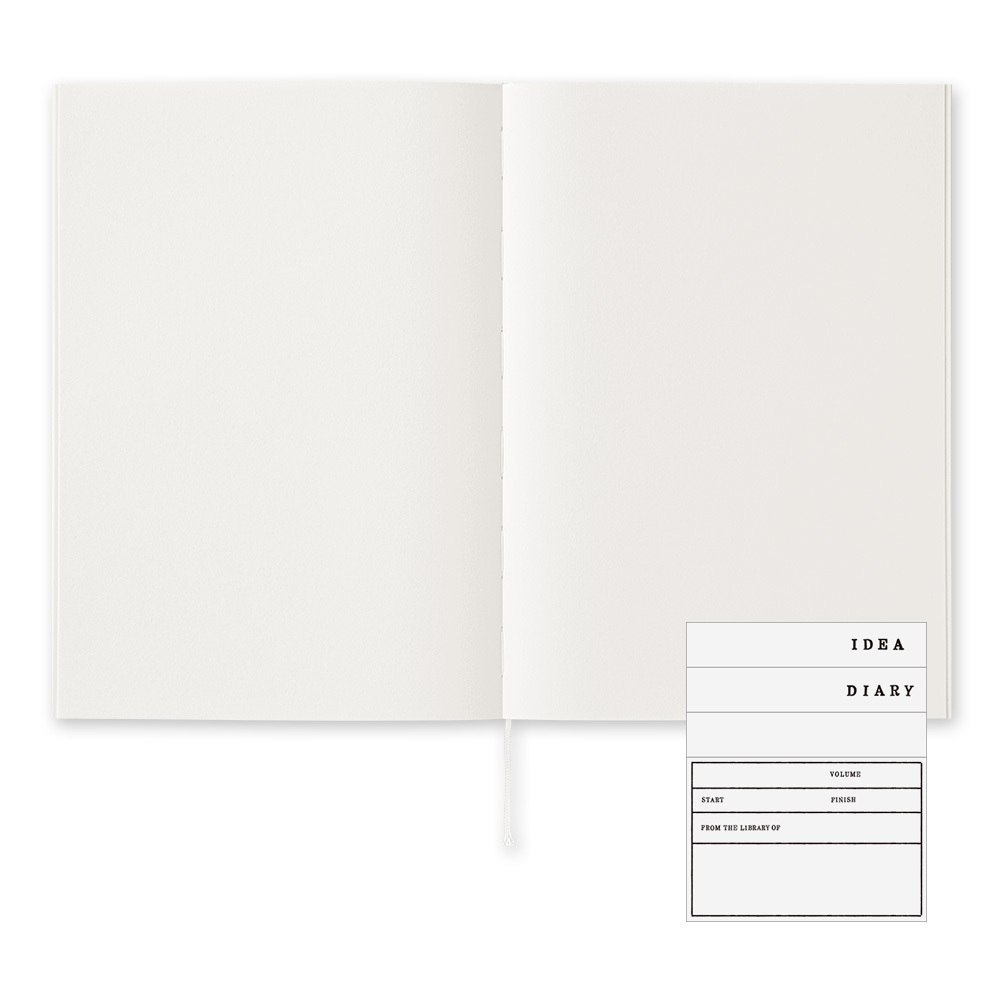 MD Notebook 筆記本 棉紙 A5 空白