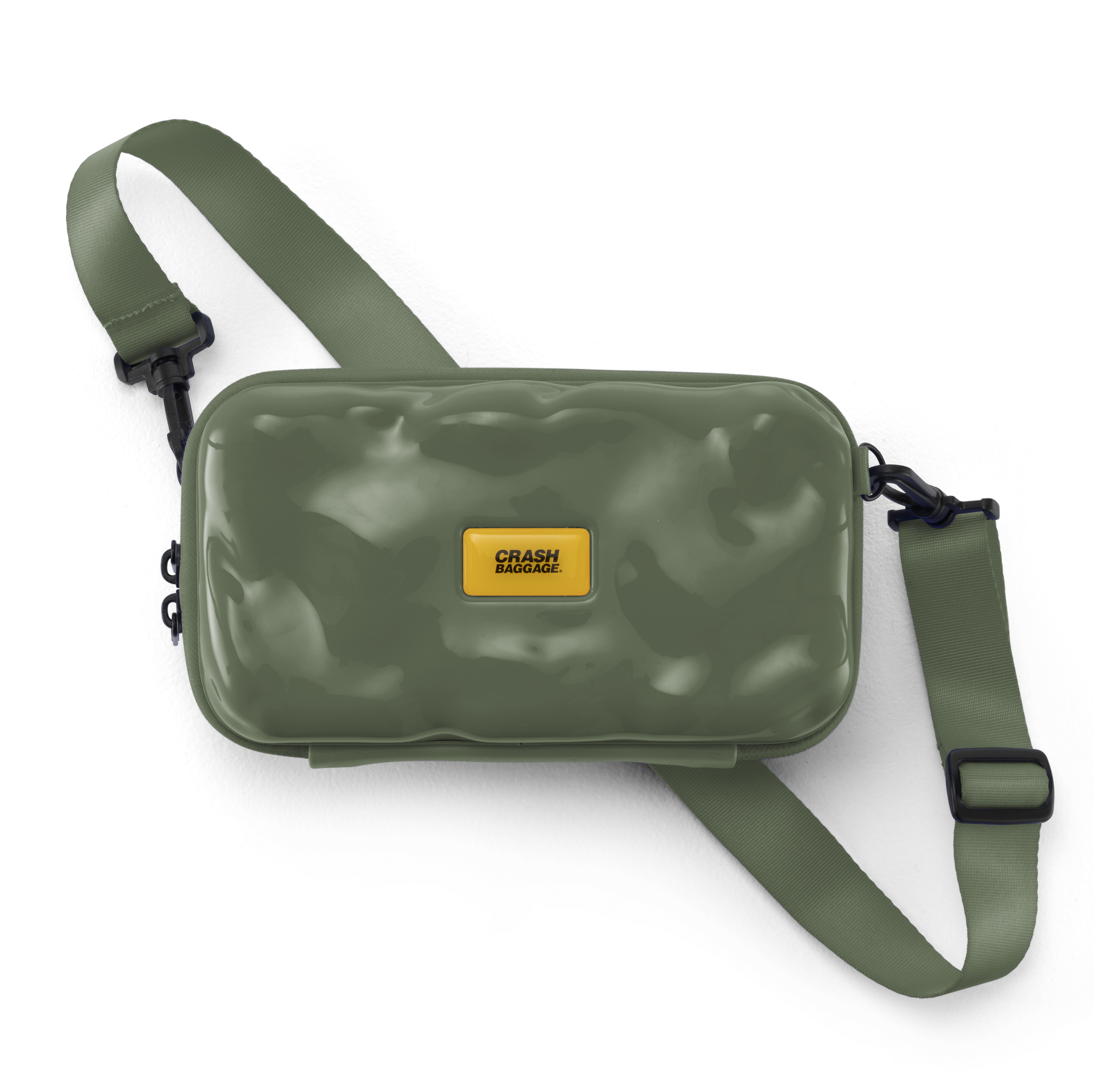Crash Baggage TOT Hard Case 斜揹收納包 - 草綠色