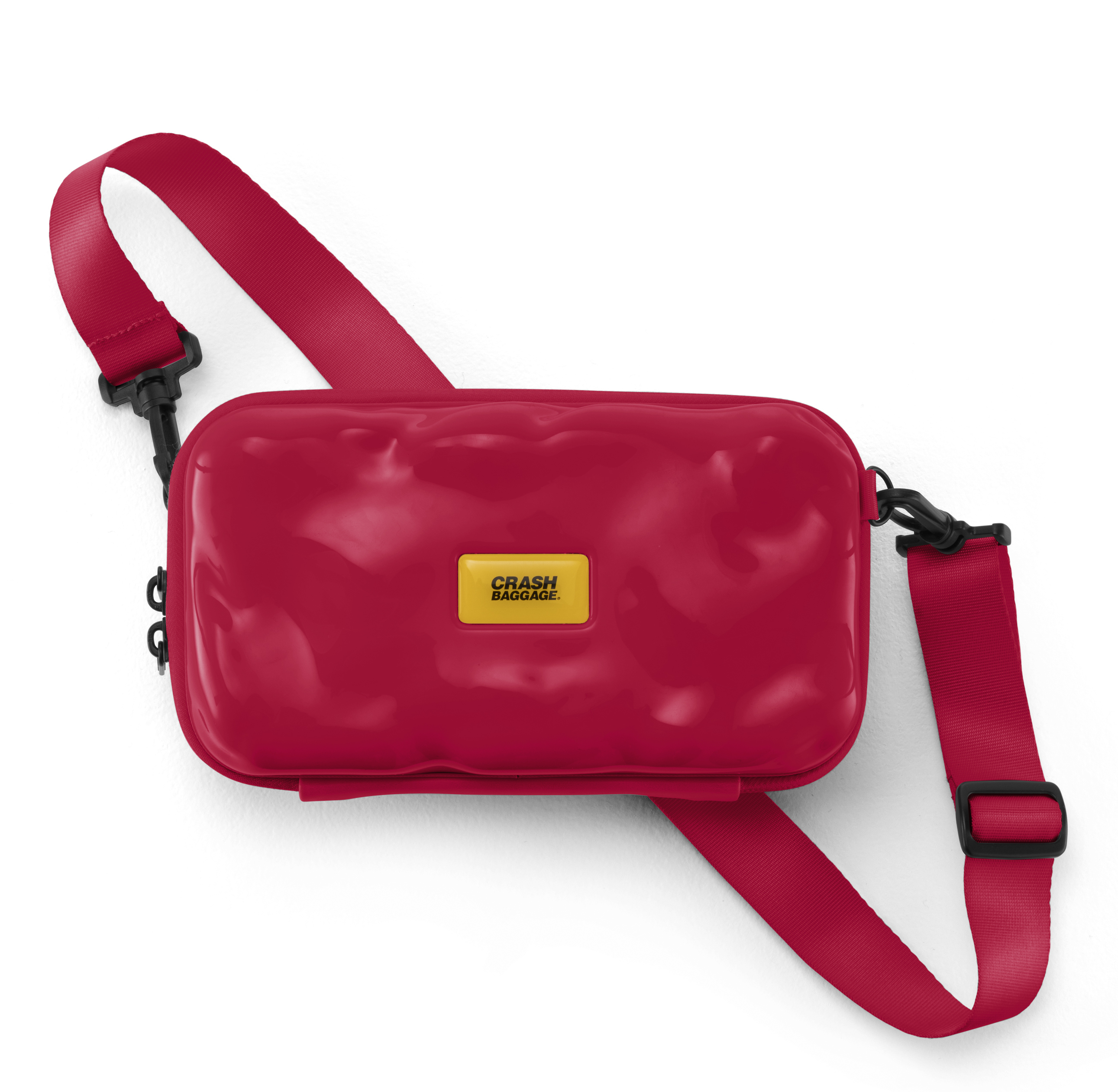 Crash Baggage TOT Hard Case 斜揹收納包 - 火紅色