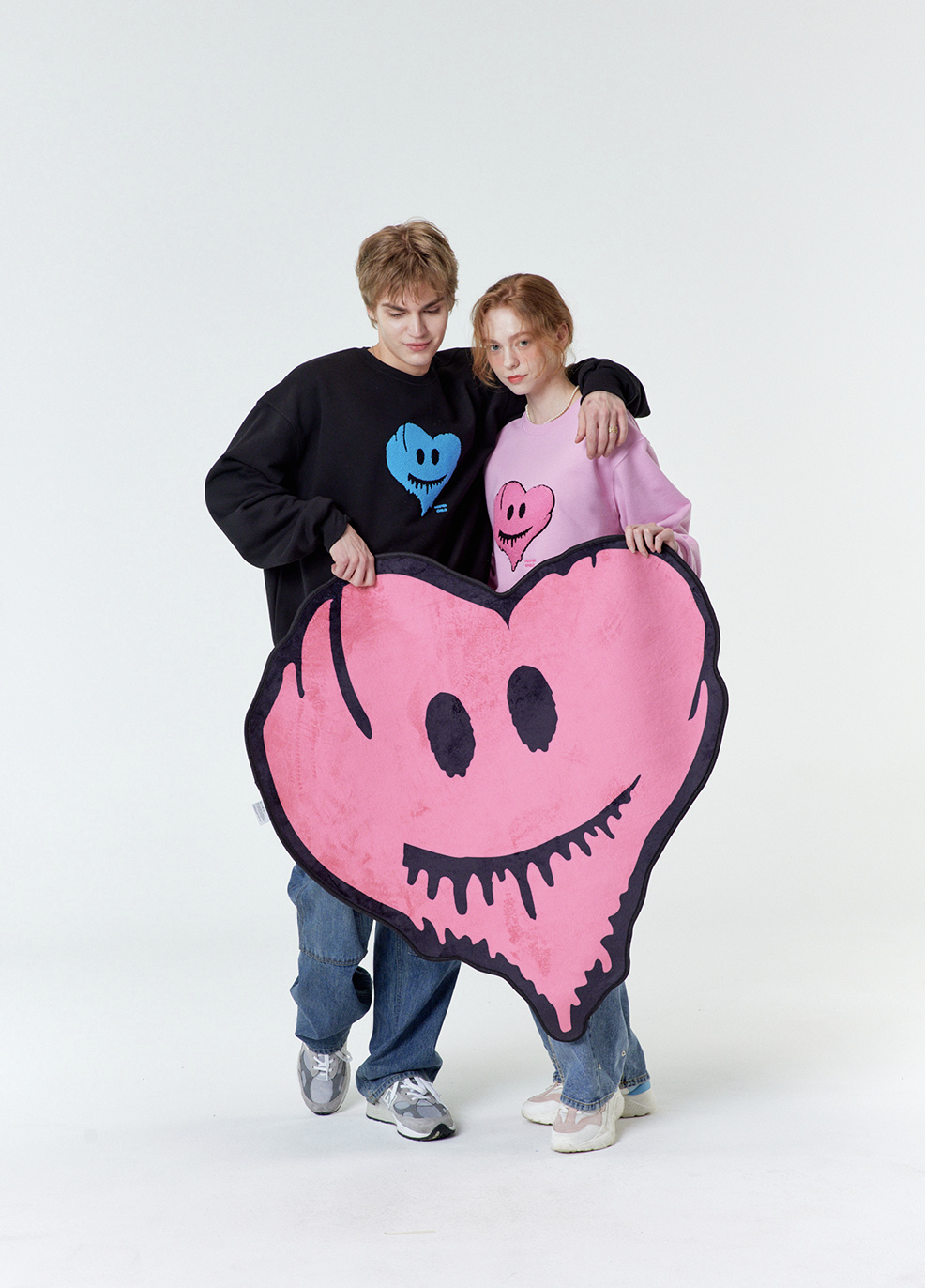 MISTERCHILD 微笑小熊 微笑愛心小熊 花園 地毯 居家