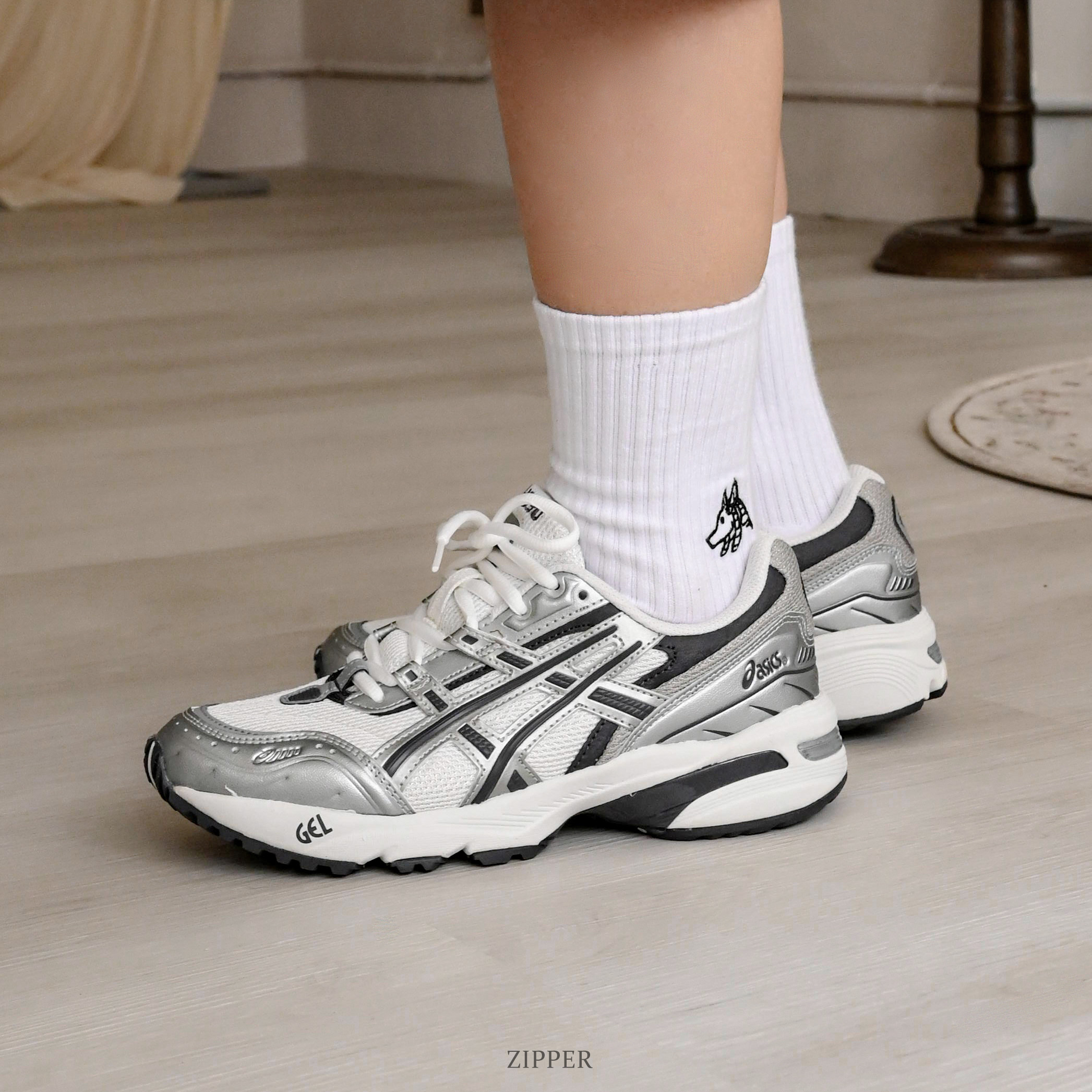 純銀盃　43g ASICS GEL-1090 銀黑