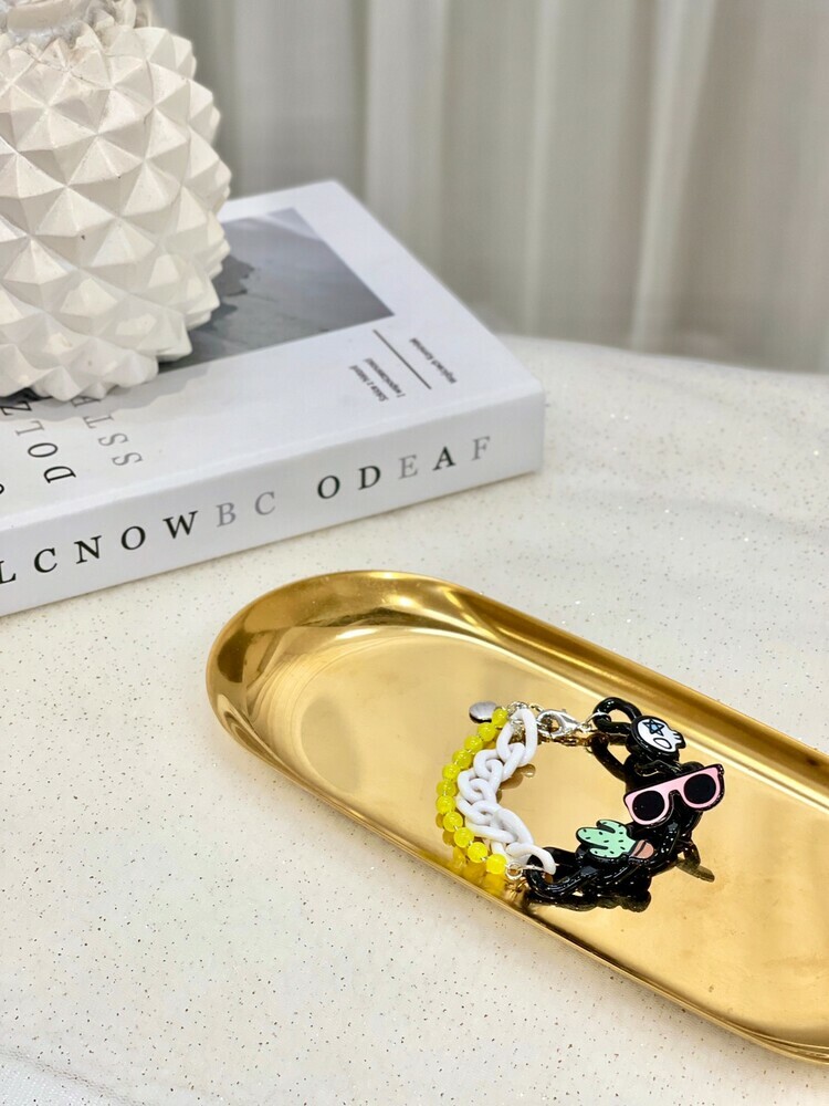 『GD』骷顱x墨鏡x仙人掌多鍊手鍊