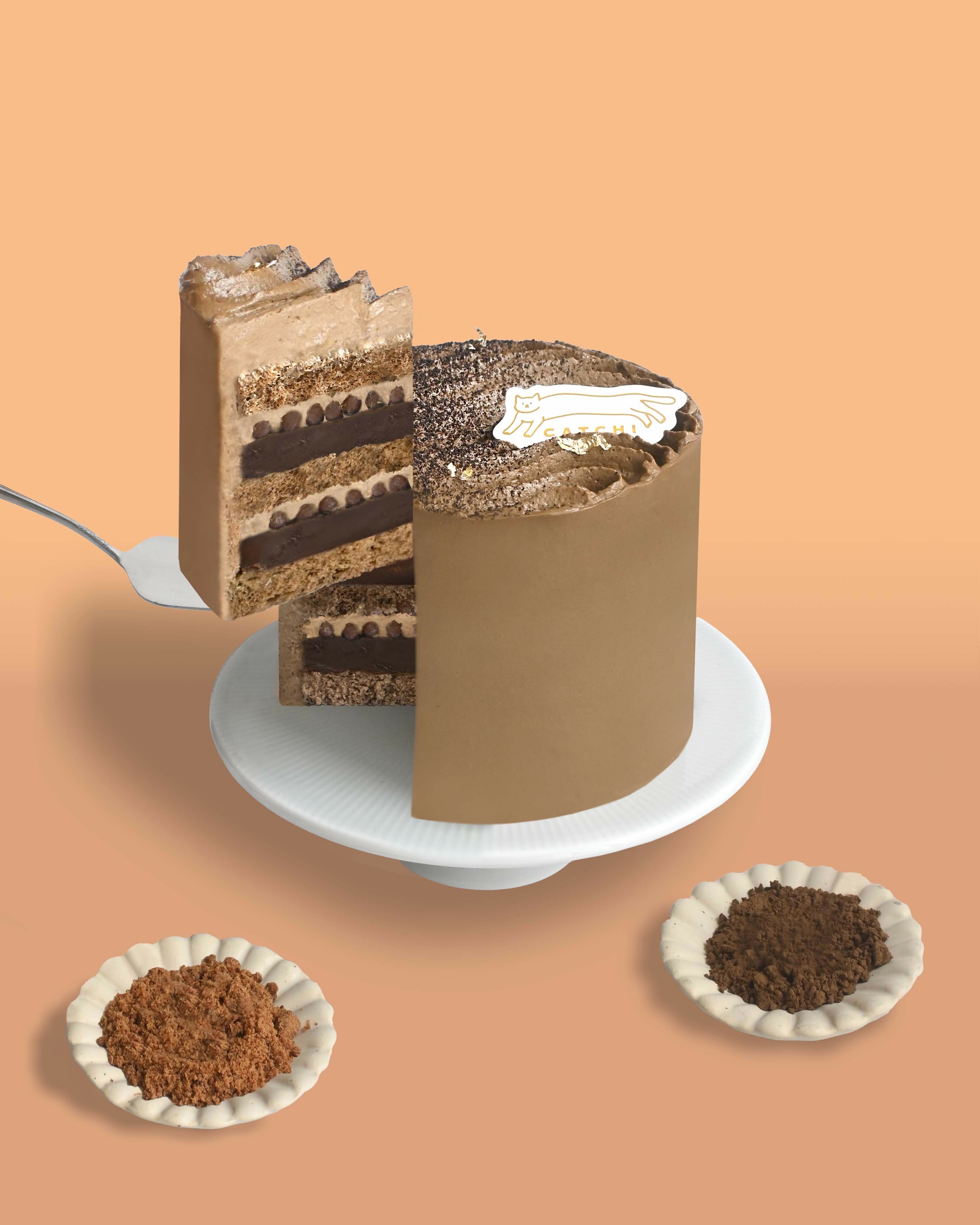 Signature Hojicha Chiffon Cake