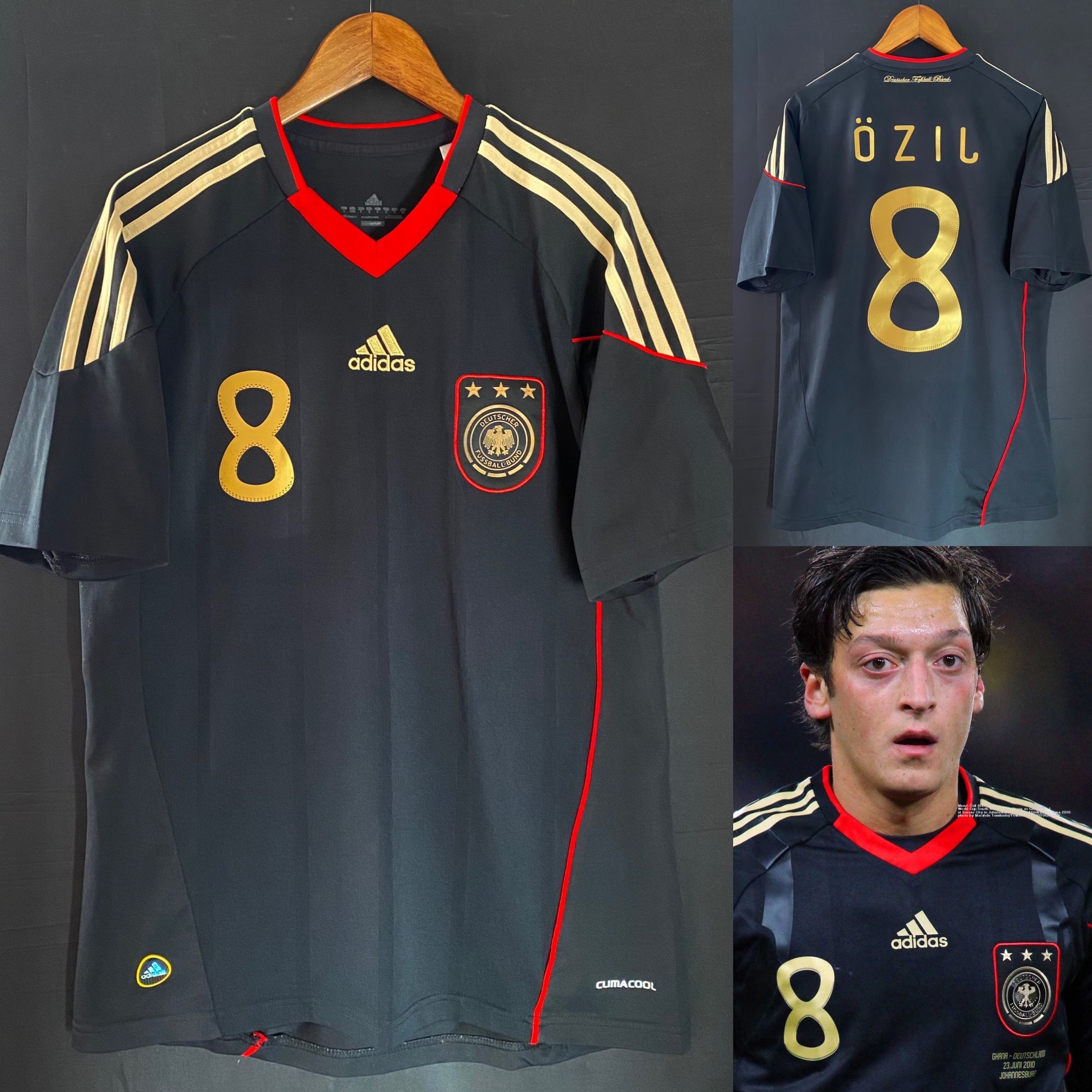 德國 2010 Adidas 作客球衣 #8 OZIL