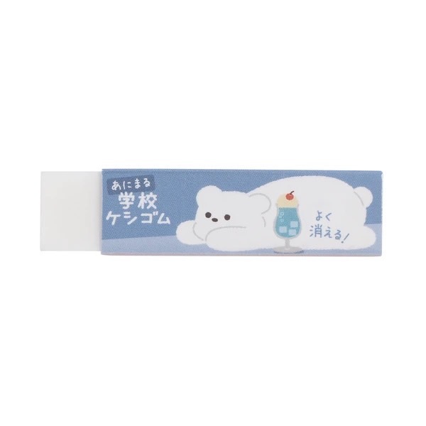 [Kutsuwa] STAD 濃色鉛筆專用橡皮擦-動物圖案包裝