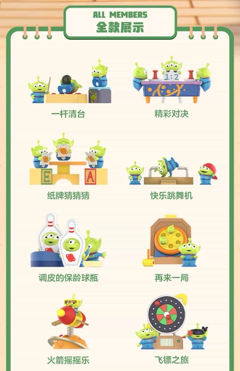 #預購 BJY STORE POP MART 迪士尼三眼怪聚會盲盒