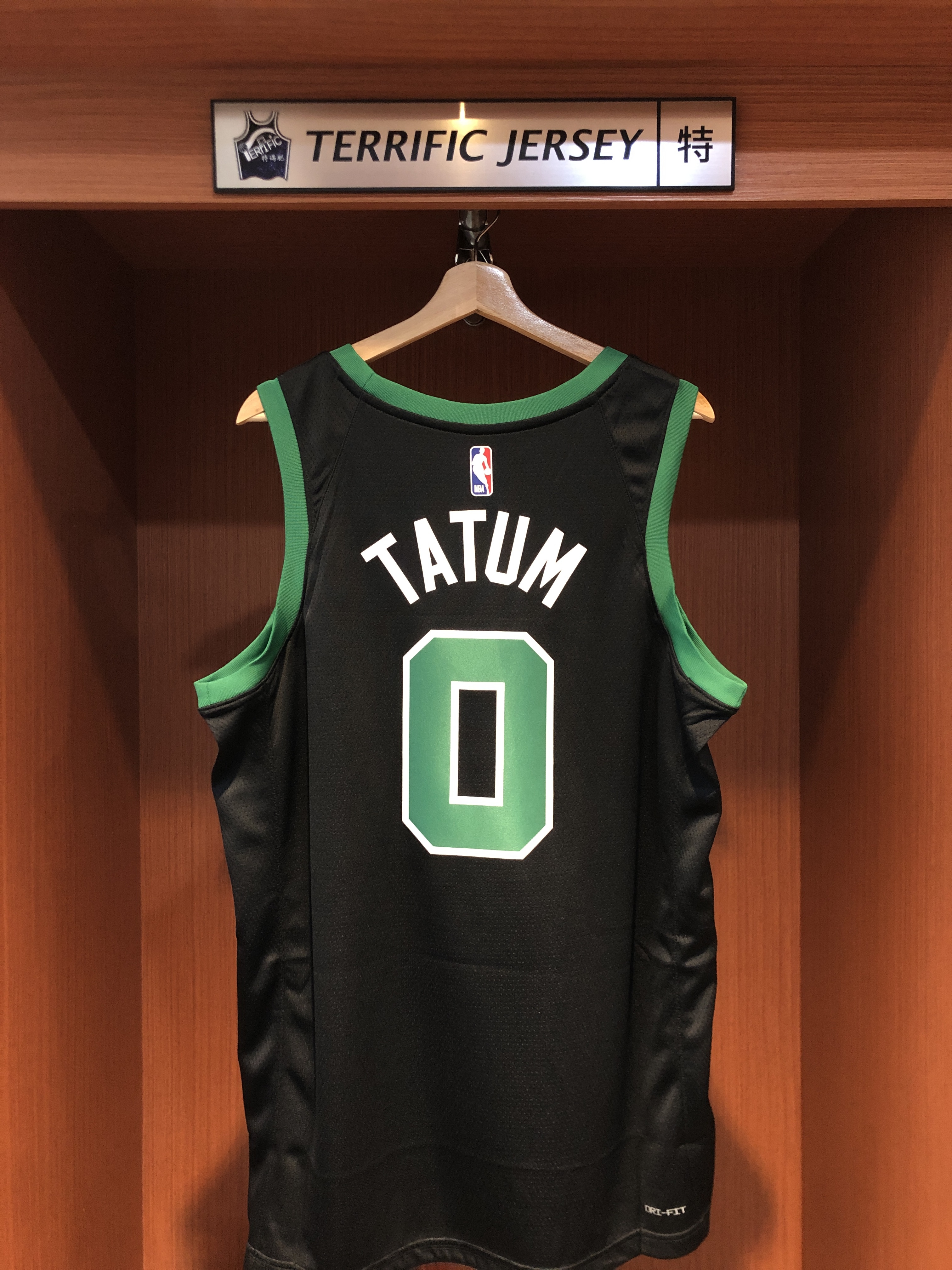 NBA球衣 Jayson Tatum 波士頓賽爾提克黑綠 Statement Jordan Swingman 球迷版 熱轉印 全新
