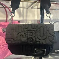 S] MARC JACOBS 4S4HMS005H02-001 2WAY PLAIN LEATHER CROSSBODY