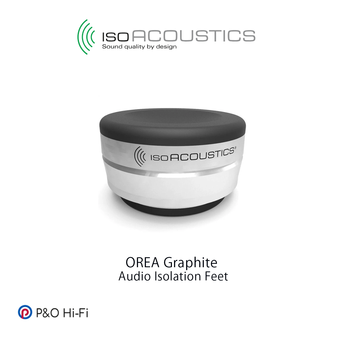 IsoAcoustics OREA Graphite 器材承墊 (顆)