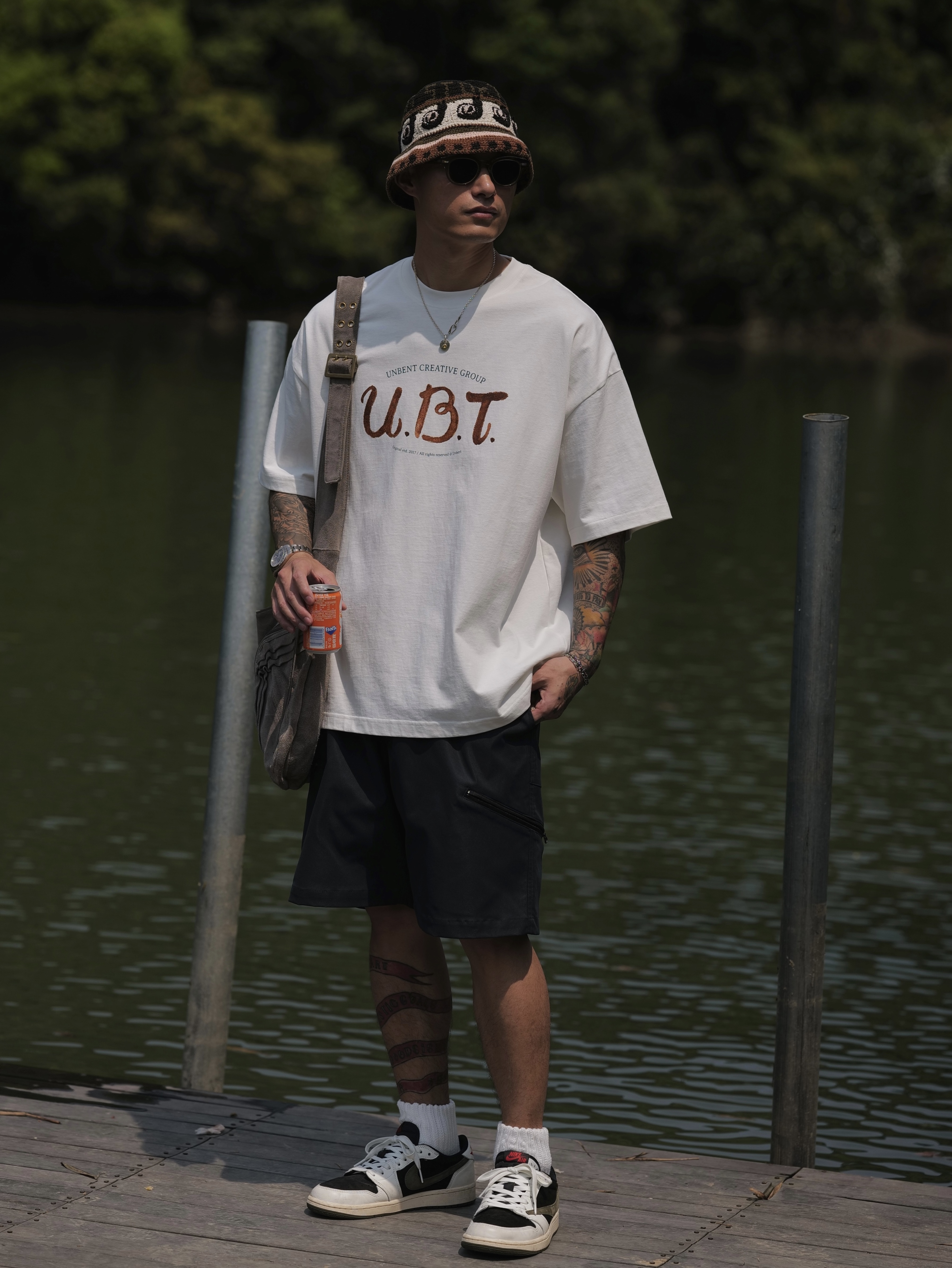 #預購 UNBENT 24SS 拉鍊多口袋 工裝五分短褲 三色