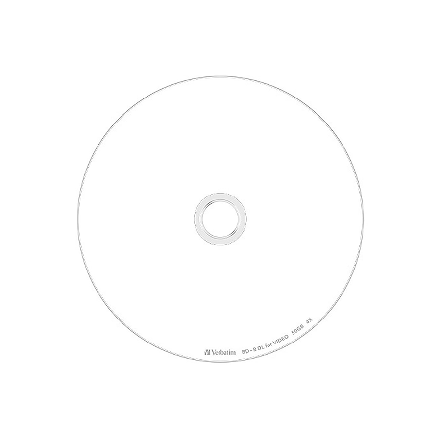 Verbatim 可列印 BD-R DL 50GB 6X 20片