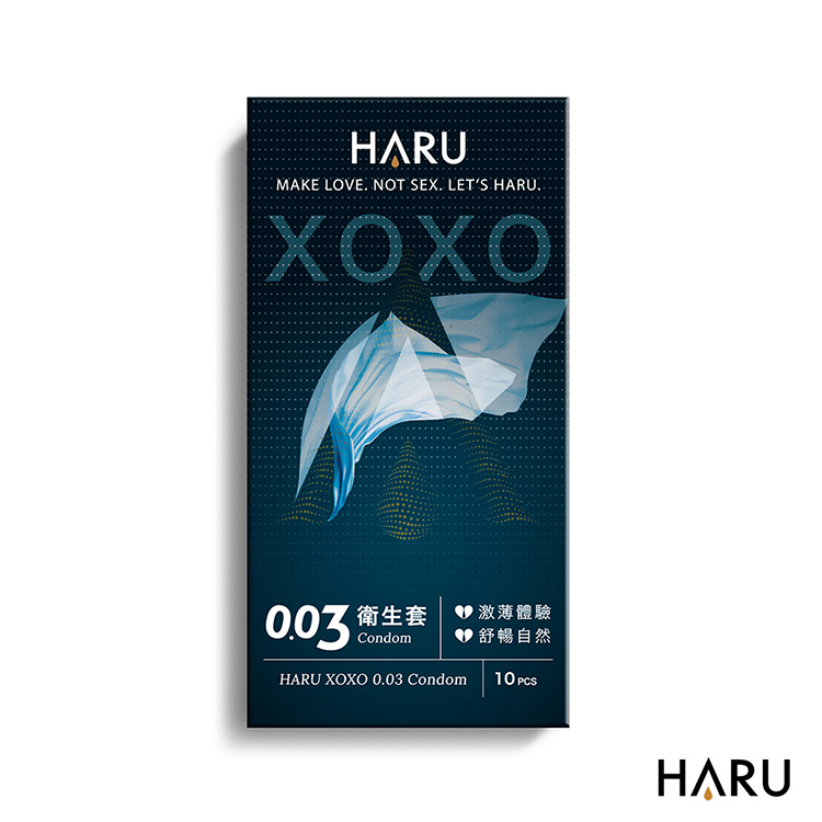 HARU XOXO 0.03 舒暢激薄款保險套-10入