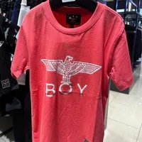 [S] BOYLONDON BOY HERITAGE T-SHIRT,PINK, B92TS1000K58 (SBB384)