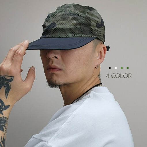 休閒網眼野營帽