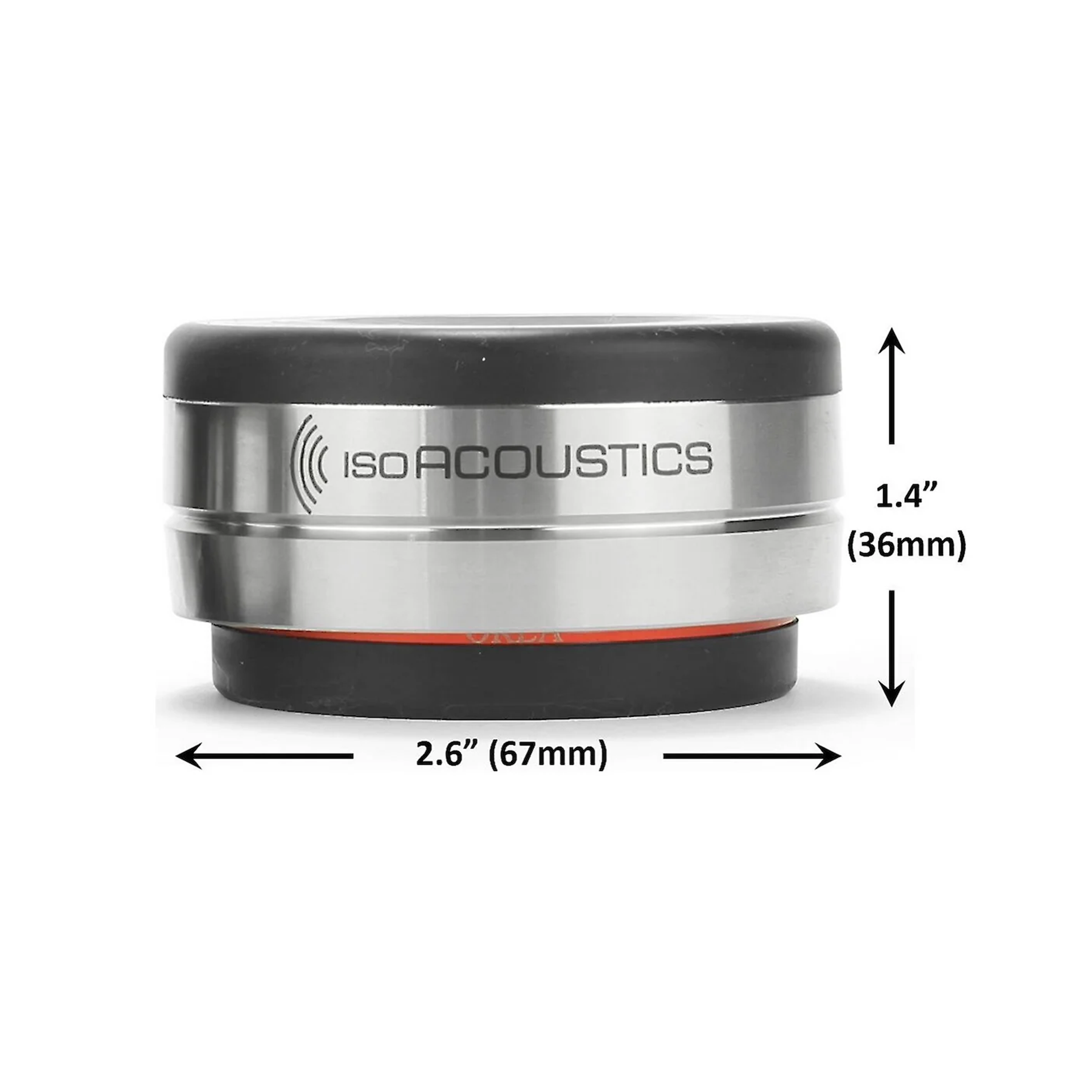 IsoAcoustics OREA Bordeaux 器材承墊 (顆)