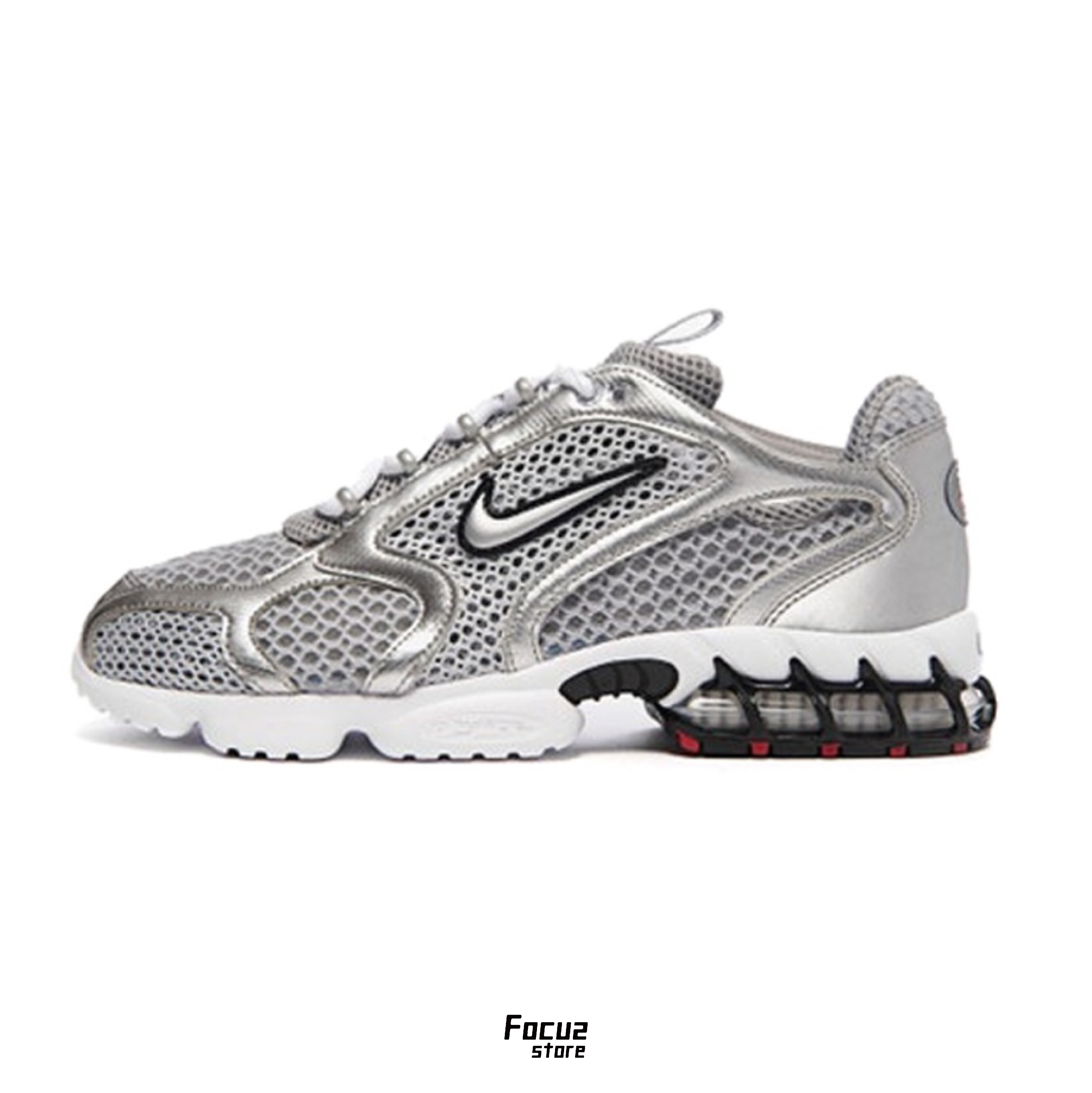 【Focus Store】預購 Nike Zoom Spiridon Caged 2 'Metallic Silver' 銀灰 CJ1288-001