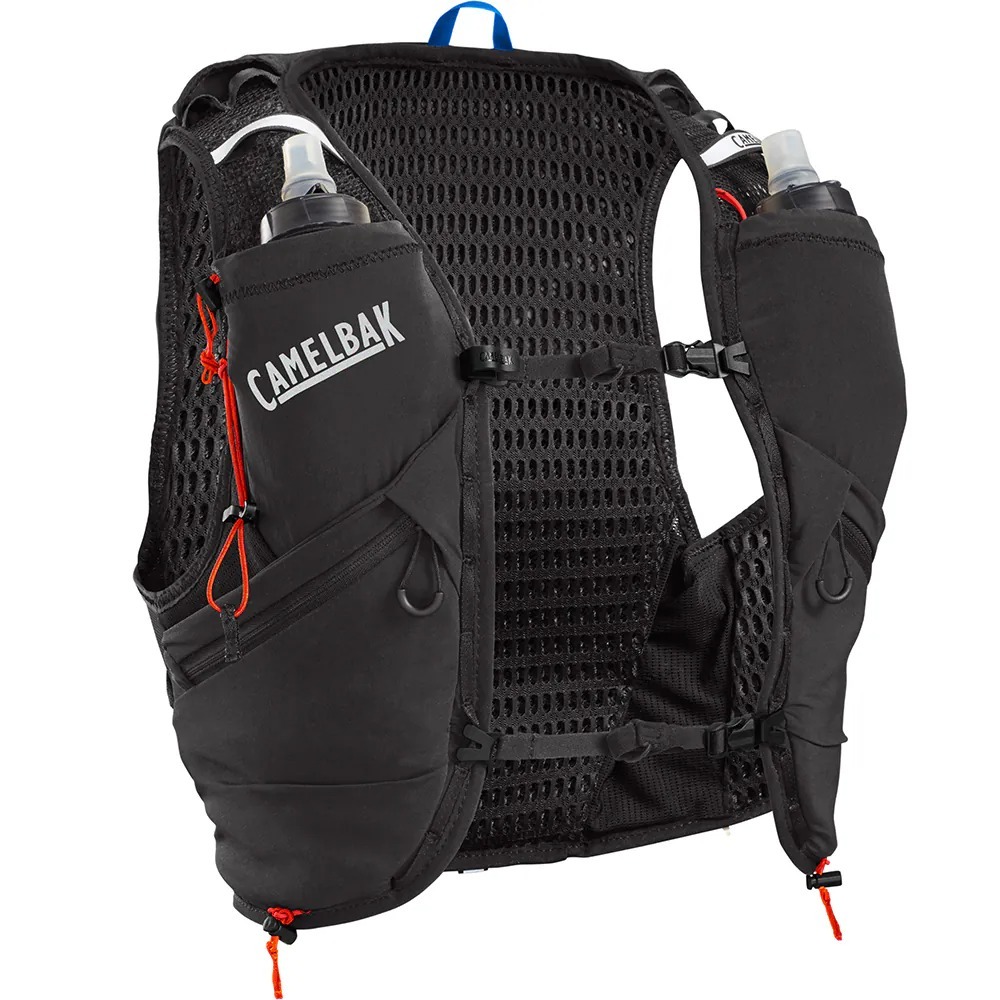 Camelbak Apex Pro 12 專業越野水袋背心(附0.5L軟水瓶2個) 黑色