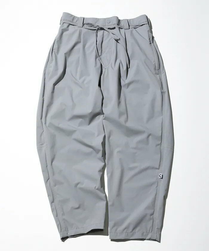 CAHLUMN JP 2.5 Layer 1 Tuck Wide Tapered Shell Pants (2