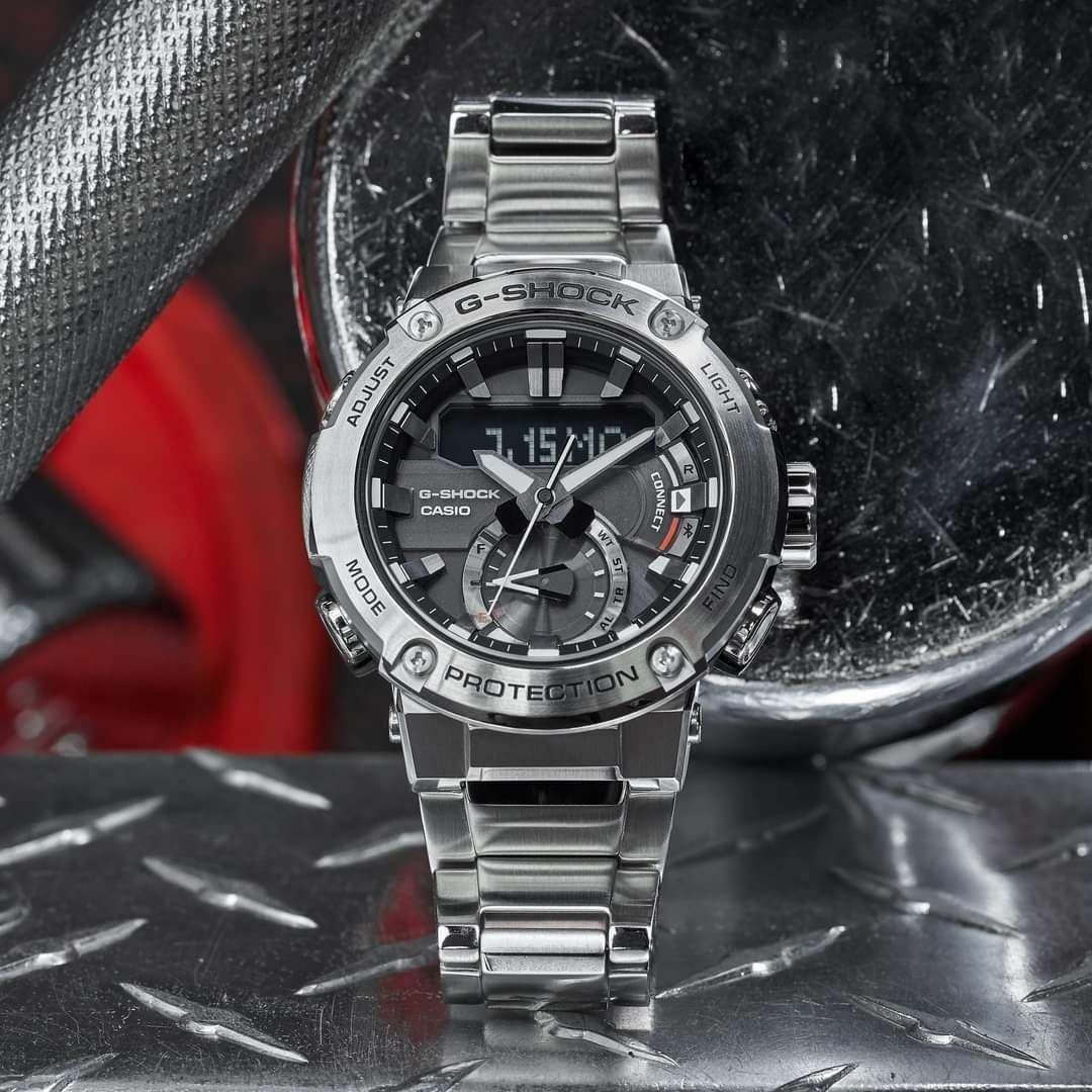 Casio G-Shock G-STEEL GST-B200D-1A 手錶 (香港行貨)