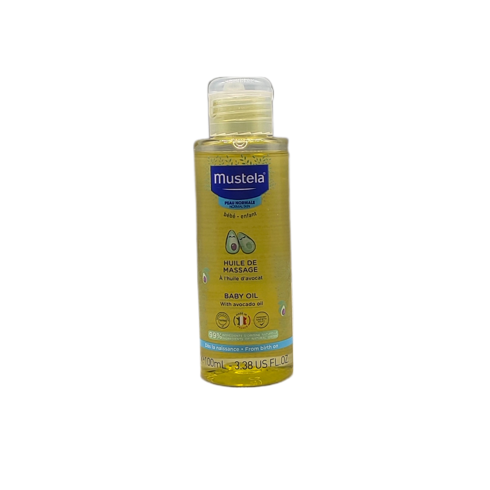 mustela baby oil with avocado oil 100ml