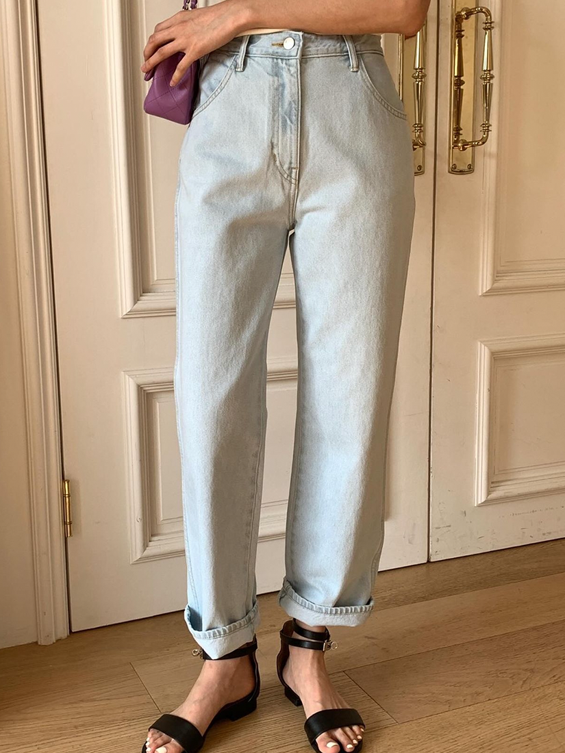 [現貨] Nicholson 水洗丹寧褲(藍色) [ S ]