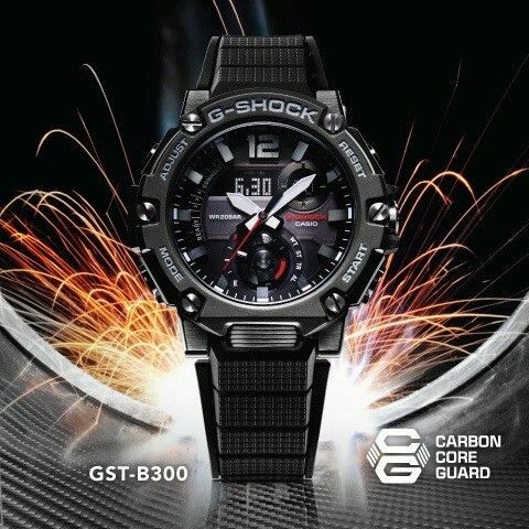 Casio G-Shock G-STEEL GST-B300-1A 手錶 (香港行貨)