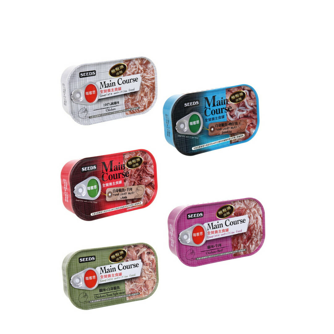 SEEDS 惜時 Main Course每客思全營養(貓主食罐頭)115g