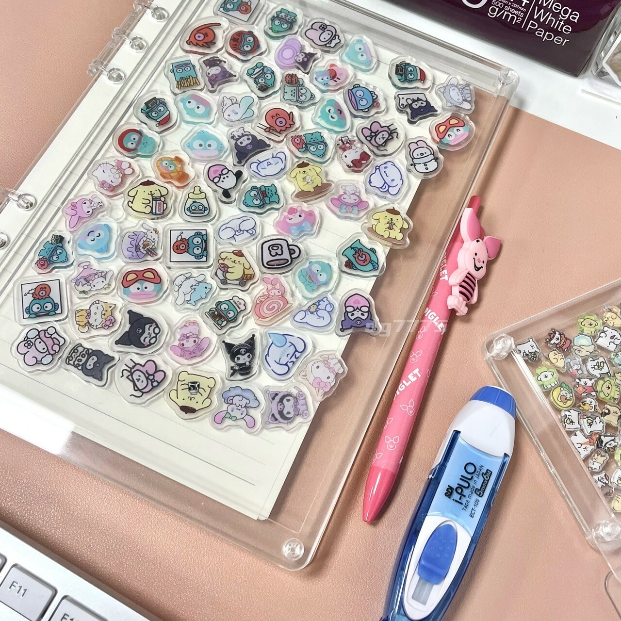 <小紅書爆款> 透明筆記本 DIY搖搖樂 可放照片