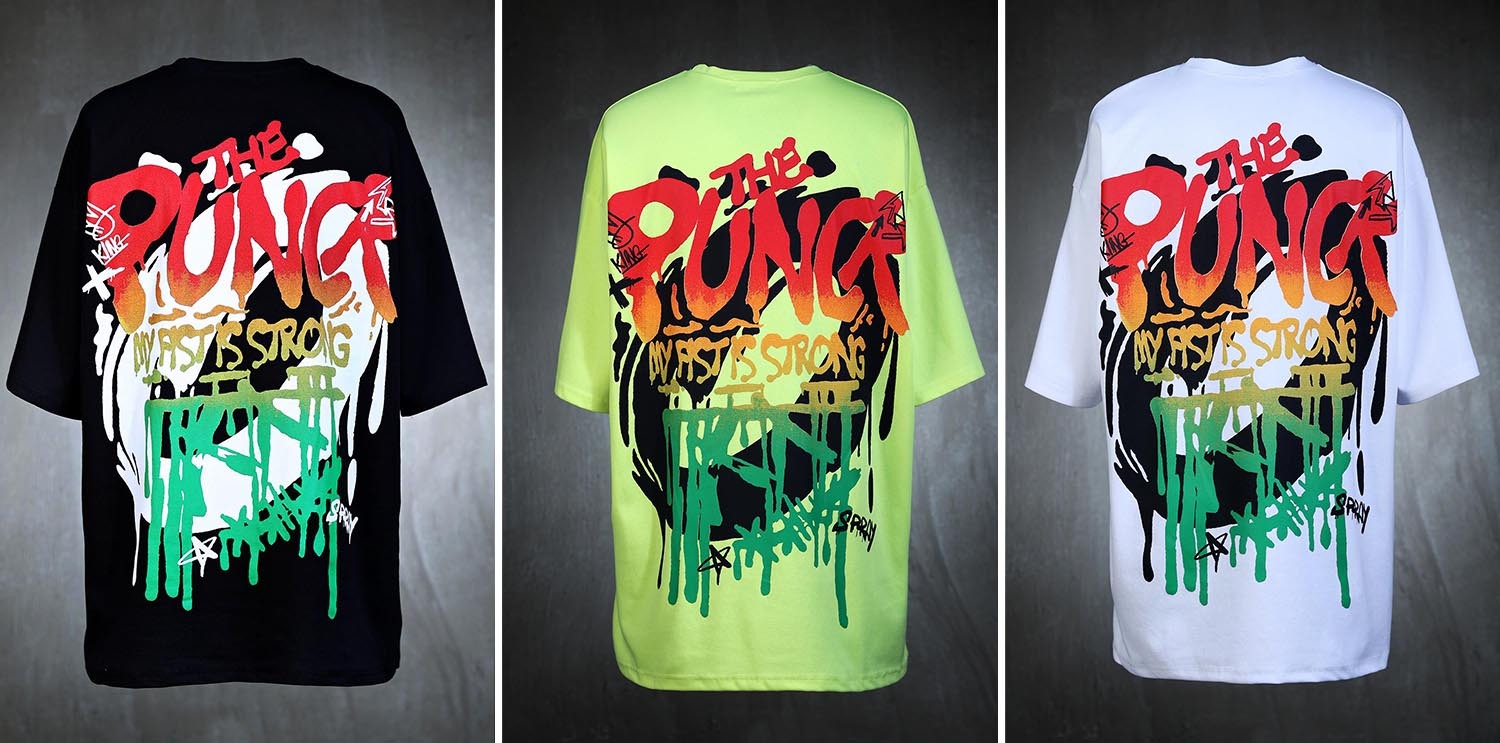 塗鴉寬鬆短袖T恤