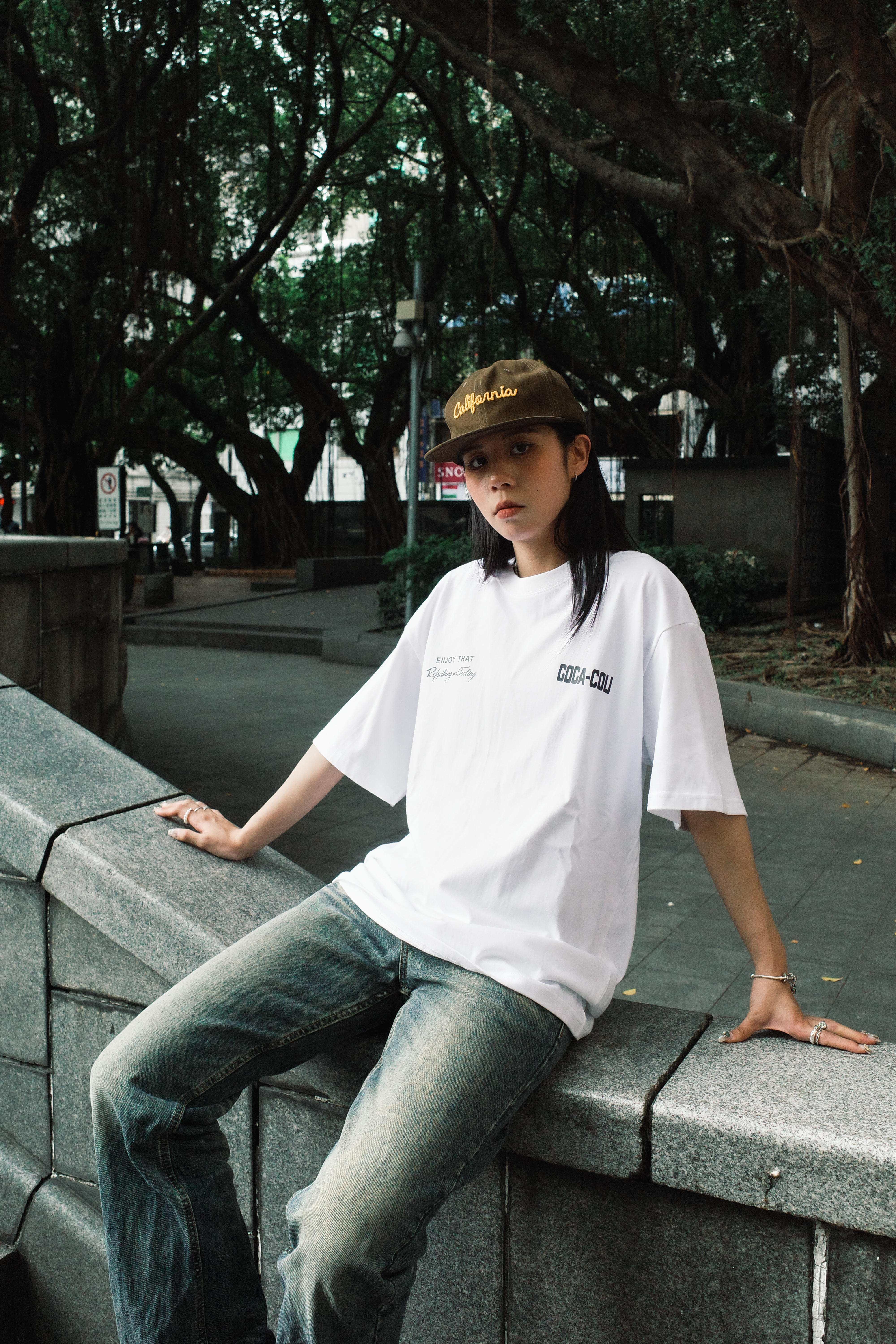 『Always_Good』字體 印花 短TEE