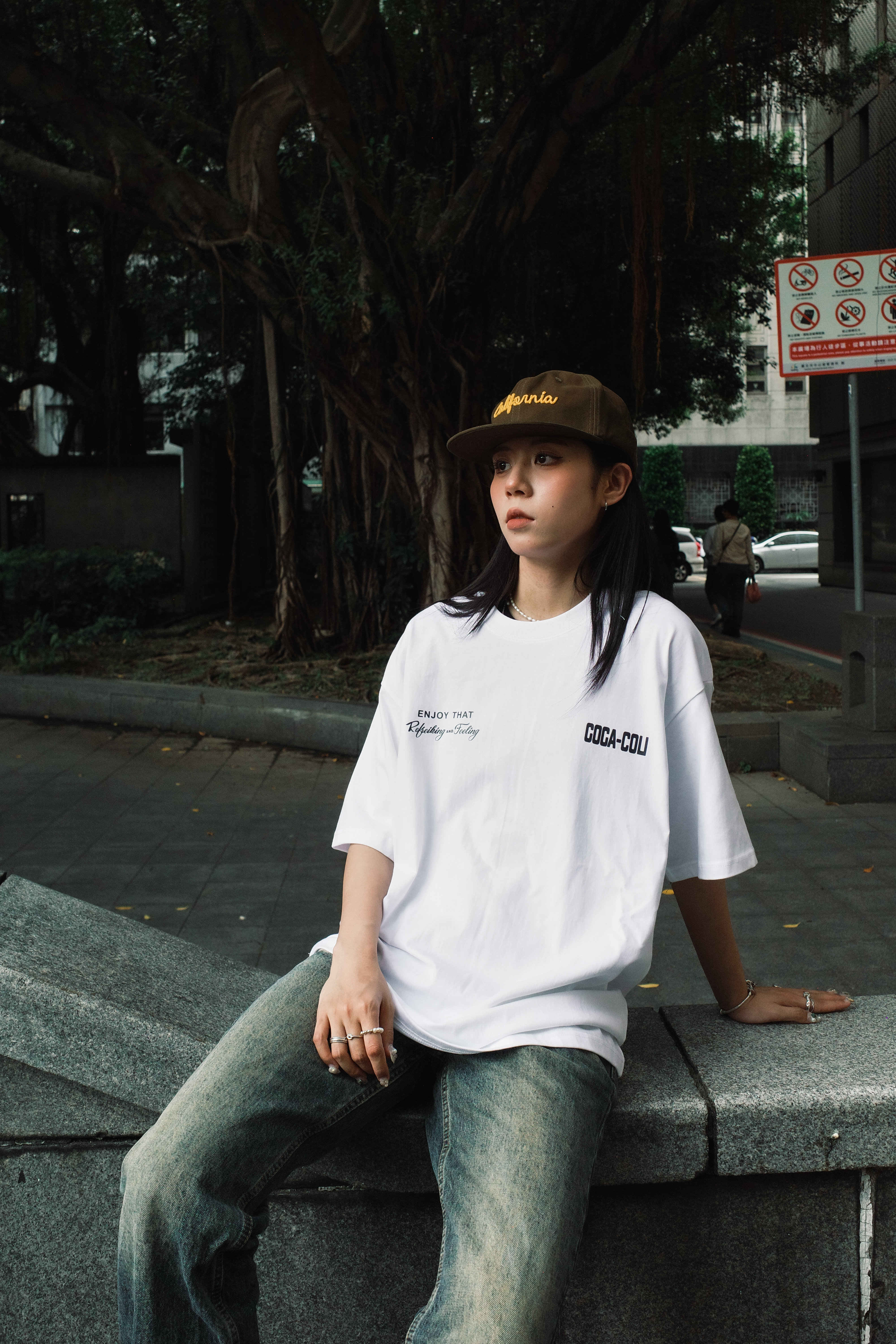 『Always_Good』字體 印花 短TEE