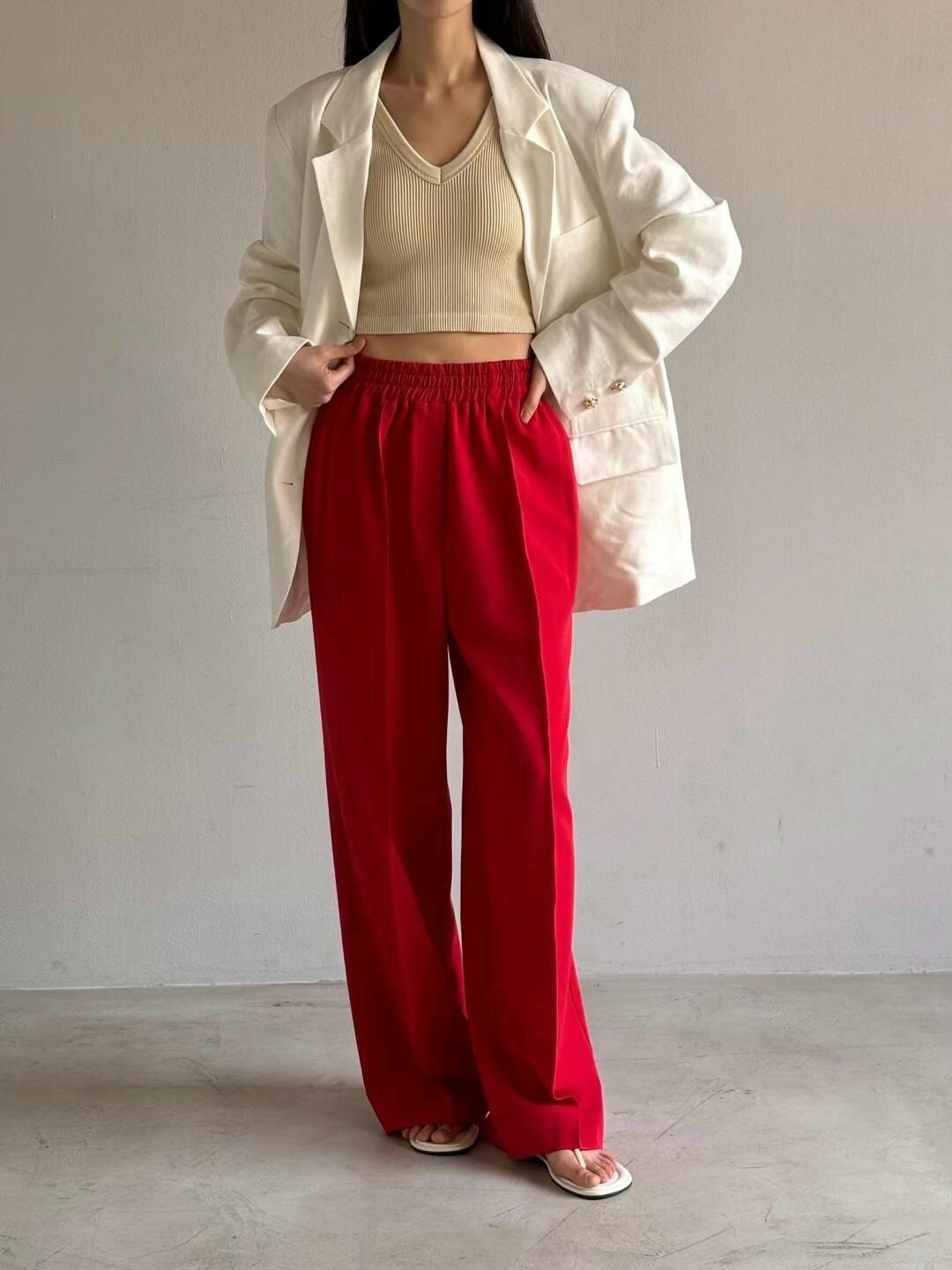 前後V領短版附罩背心(單一價)