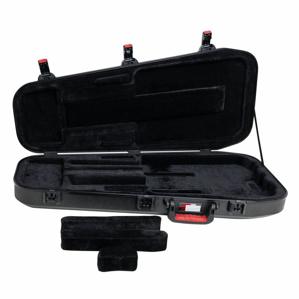 【1-2】[GatorCases] ATA軍用聚乙烯硬盒-TSA海關鎖(無頭電吉他款)